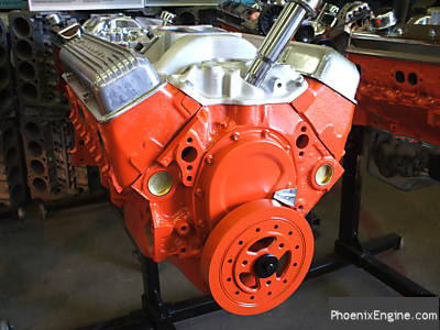 Chevy 327 crate engine from the 1960s - a real barn find