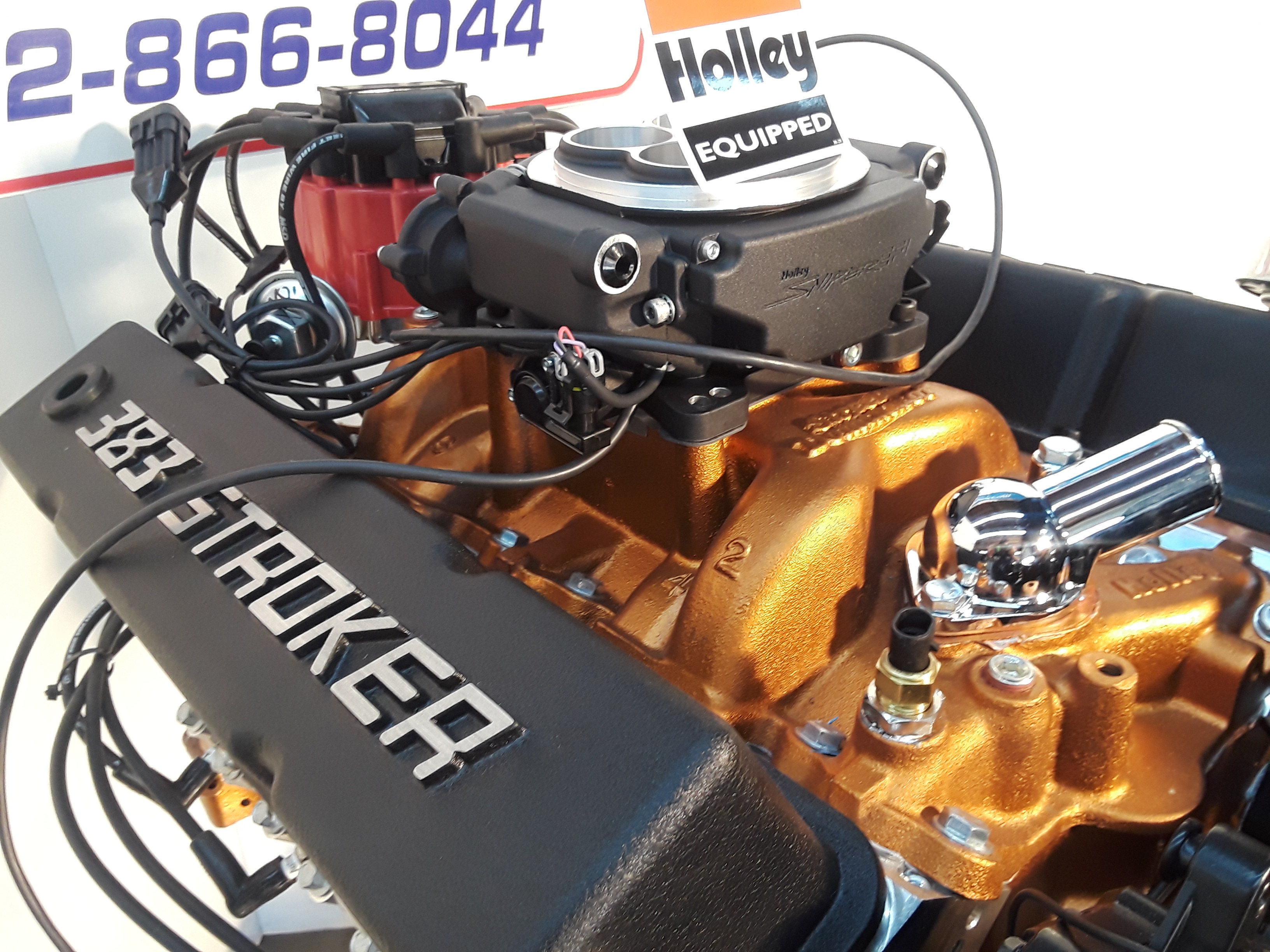 SB Chevy 383 Marine Engine - 375 Horsepower with Vortec Heads