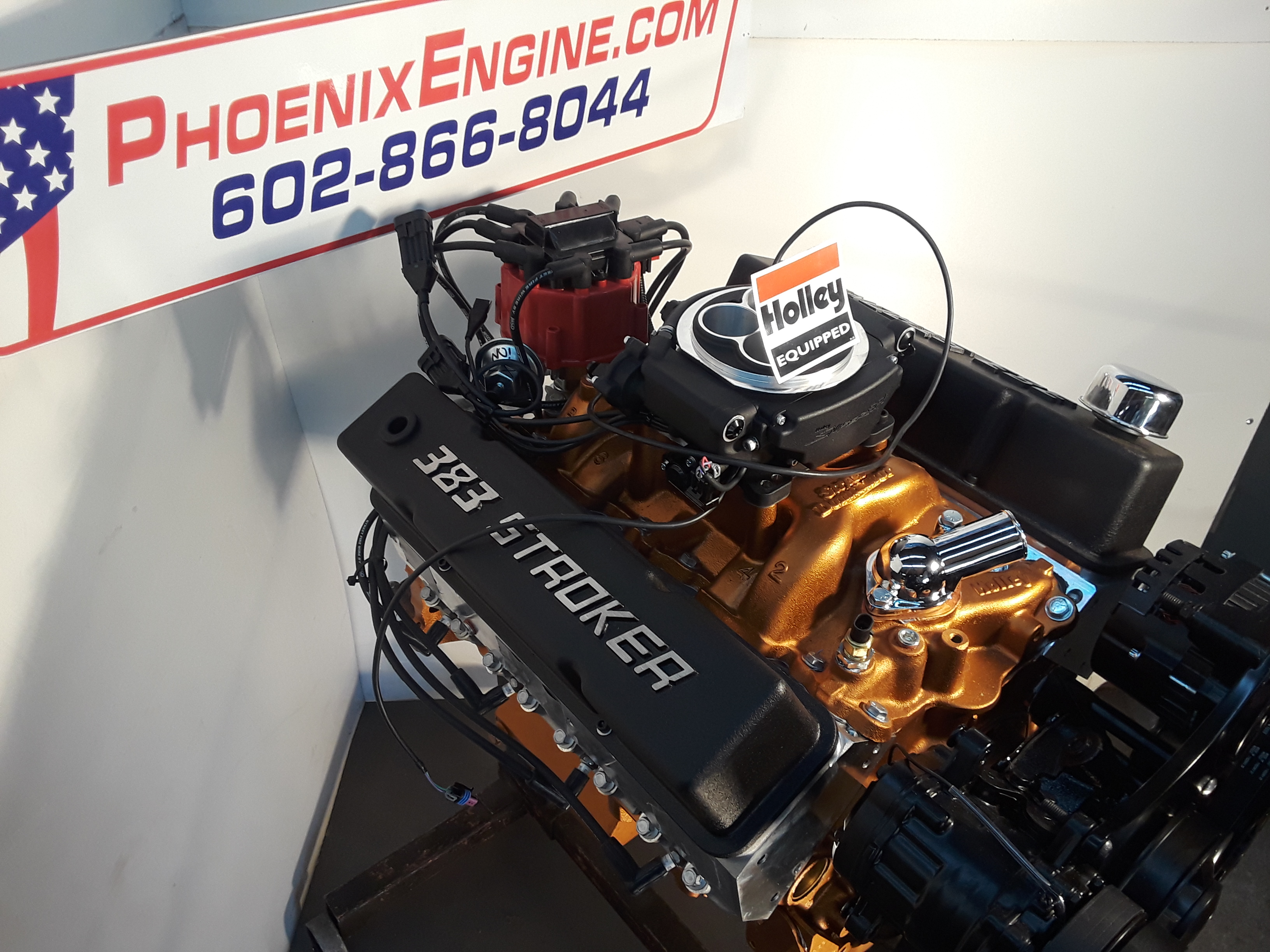 SB Chevy 383 Marine Engine - 375 Horsepower with Vortec Heads