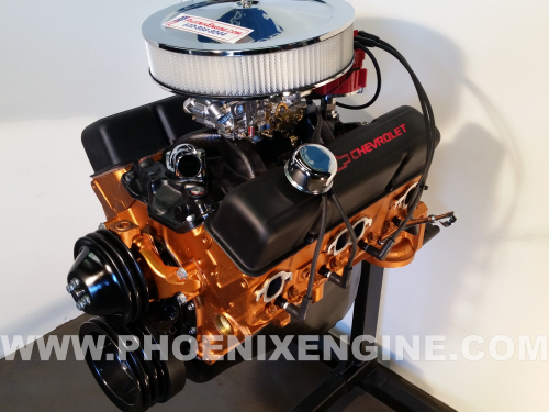 Copper 383ci Chevy engine