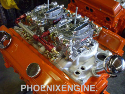 Chevy 350 375hp dual quads